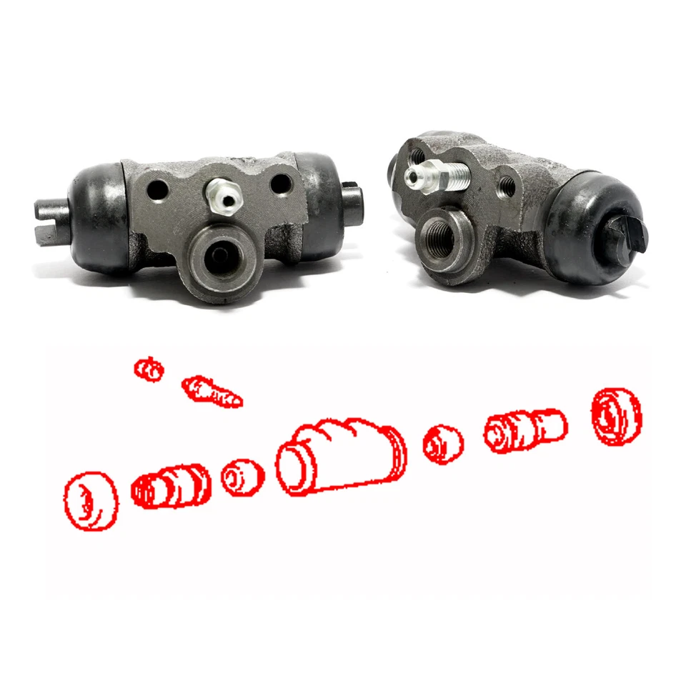 Rear Wheel Brake Cylinders Fit Proton Satria Compact Hatchback C96 C97 1.3L 1.5L - Image 4 of 4