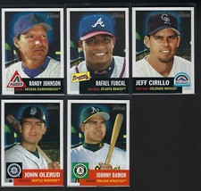 2002 Complete *** TOPPS HERITAGE NIGHT VARIATION Set (10) Cards Short SP   MINT