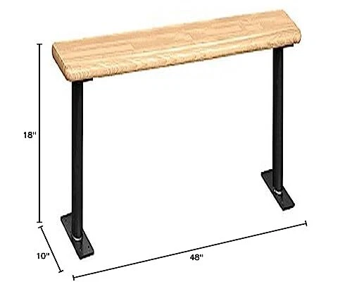 Armário de madeira Salsbury 77784LGT 48 polegadas luz de bancos - Imagem 2 de 2