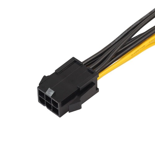 6-pin PCIE PCI Express Splitter Cable Cable Adapter Power Supply Power Splitter - Picture 3 of 9