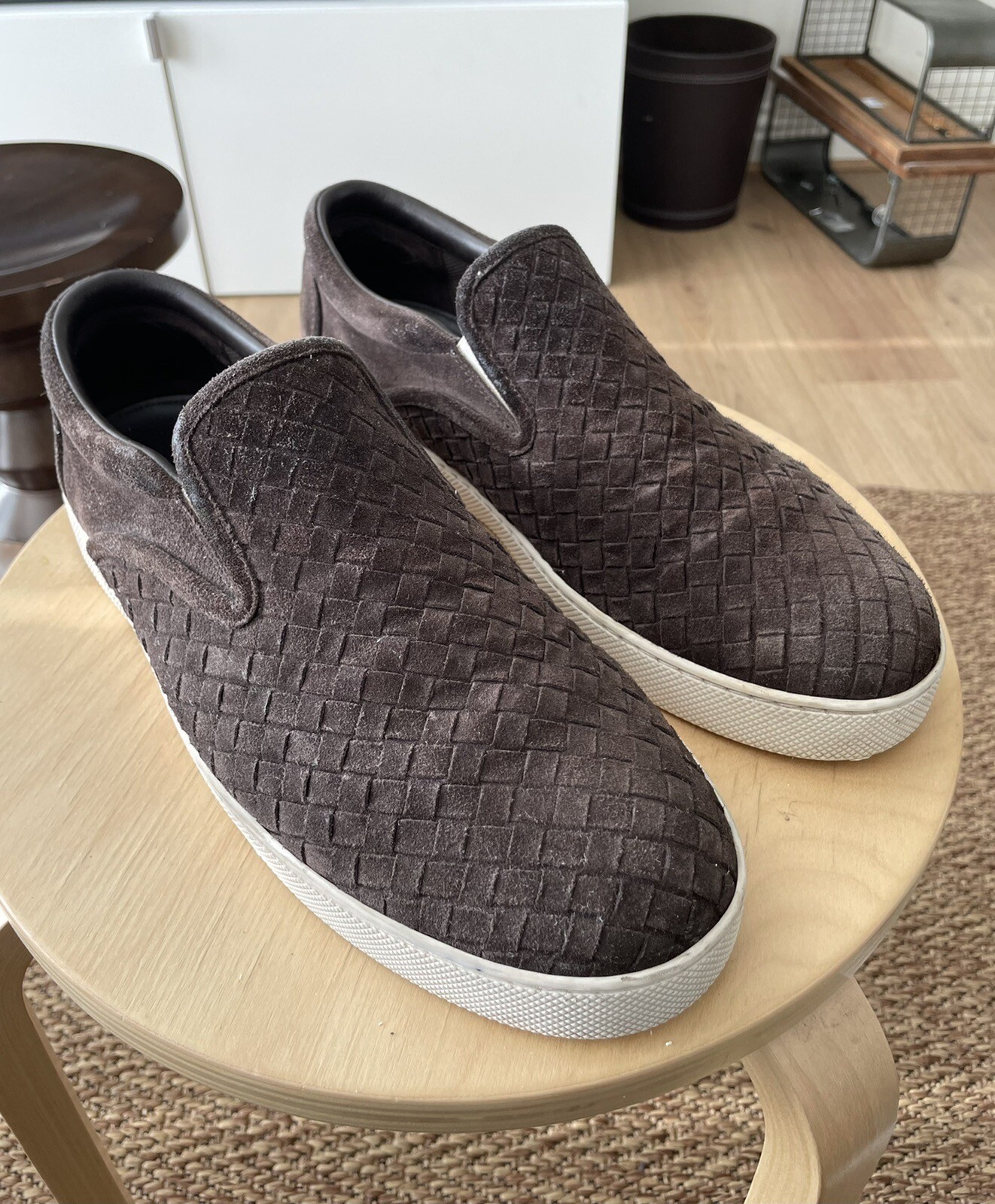 Bottega Mens Slip On Shoes UK10 Gucci Sneakers eBay