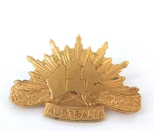 Stokes, Melbourne / Large Australian Rising Sun Reproduction / Fantasy Badge.