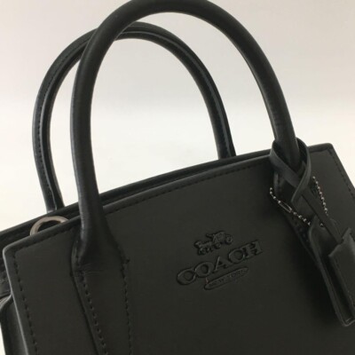 COACH Andrea Carryall Shoulder Bag Black CP081 Outlet NEW | eBay