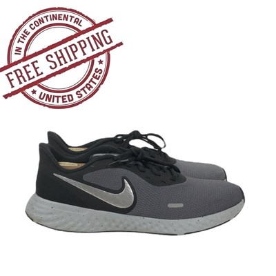 Nike Hombre Revolution 5 CV0159-001 Negro Gris Con Cordones Calzado para  Correr Talla 11.5 | eBay