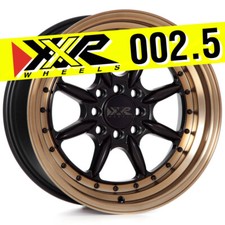 Xxr 002.5 15x8 4x100 4x114.3 20 Flat Blackbronze Wheel Fit Civic Integra Miata Xxr 002.5 15x8 4x100 4x114.3 20 Flat Blackbronze Wheel Fit Civic Integra Miata
