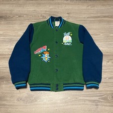 Kids Disney Parks Toy Story Woody Buzz Lightyear Varsity Jacket Boys Size 7/8