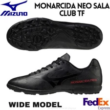 MIZUNO Futsal Turf Shoes MONARCIDA NEO SALA CLUB TF WIDE Q1GB2223 00 BLACK NEW!!