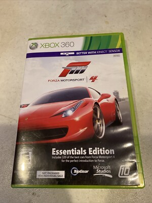 Forza Motorsport 4 (Microsoft Xbox 360) Essentials Edition No Manual