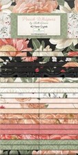 Peach Whispers By Wilmington Prints - 40 Karat Crystals - Jelly Roll