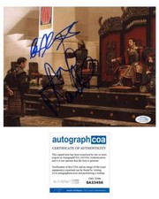 Aasif Mandvi & Cliff Curtis "The Last Airbender" AUTOGRAPHS Signed 8x10 Photo