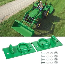 Grab Hooks D Rings Bolt on For John Deere Compact Tractor 1025R 2032R 3320 2520