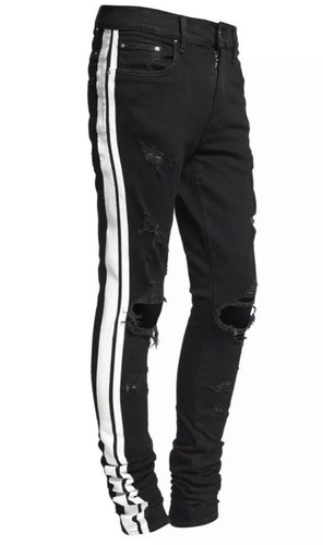 Amiri Track Stripe Skinny Jean 100 