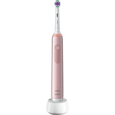 Image of Oral-B Pro 3 3000 Whitening Electric Toothbrush With Timer Pink