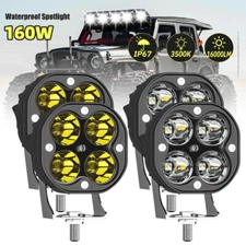 3inch LED Work Light Flood/Spot Cube Pods Bar Driving Fog Lamp Offroad Truck SUV