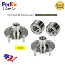 Pair2front Wheel Hub Bearing Assembly For 1998-2001 Nissan Altima 2.4l