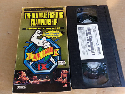 The Ultimate Fighting Championship IX - MOTOR CITY MADNESS (VHS, 1997)