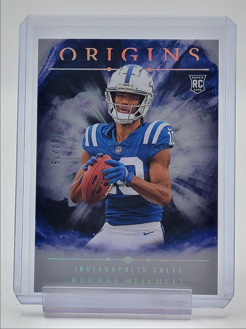 ADONAI MITCHELL 2024 ORIGINS SILVER ROOKIE COLTS RC /75 Q0808
