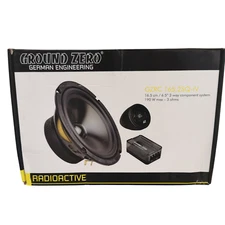Ground Zero GZRC 165.2SQ-IV  16.5cm/ 6.5″ 2way component speaker system-190W 3Oh