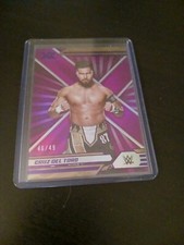 Cruz Del Toro XR Purple /49 Wwe Chronicles 2022