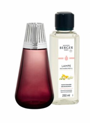 Maison Berger Paris Box Amphora Himbeere + Duft Fleurs D'oranger 