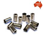 <!--F#f_0-->Bicycle Brake Cable Ferrules x12 - 5mm Brass Silver Bike Outer End Caps AU STOCK<!--F/-->