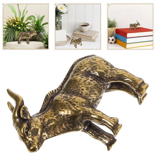 Ornamenti Di Capra Antichi Arredamento Per Animali in Ottone Statue