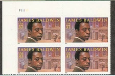 US USA Sc# 3871 MNH FVF PL# BLOCK James A. Baldwin Novelist Writer