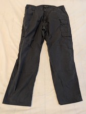 511 Tactical Series Mens Pants Style 74273 Size 38 X 30 Navy Rip Stop Work 5.11