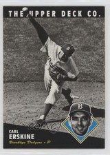 1994 Upper Deck All-Time Heroes Carl Erskine #187 kq9