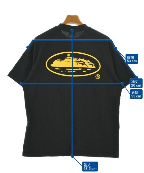 Corteiz T-shirts/Cut & Sewns Black L 2200592212128 | eBay