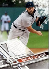 2017 Topps Walmart Holiday Snowflake Relics #RMF Michael Fulmer - BB