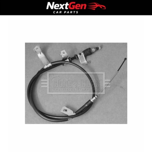 Borg & Beck Brake Cable for Hyundai Accent/ Kia Rio 05-11