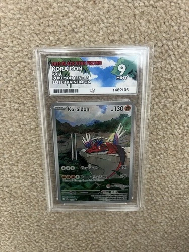 2023 - Koraidon - Black Star Promo - 014 - Pokemon Center edition ACE 9