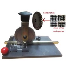 Metal Plate Printer Marking Machine Handheld Signage Machine Manual Steel