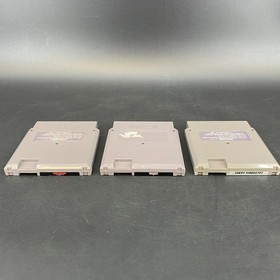 World Championship Wrestling & California & Wrestlemania NES Lot of 3 Games WCW