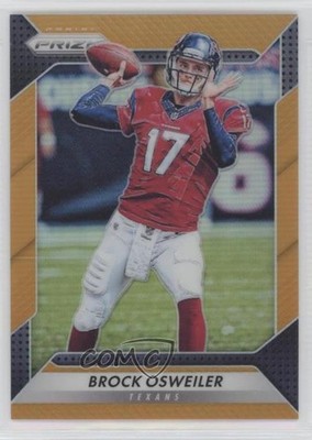 2016 Panini Prizm Orange Prizm 92/299 Brock Osweiler #40 d4e