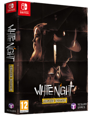 WHITE NIGHT Deluxe Edition SWITCH Euro Game in EN-FR-DE-ES-IT NEUF/NEW Sealed Ac