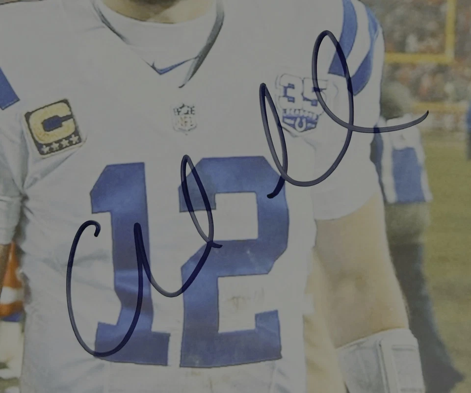 Andrew Luck Signed Indianapolis Colts 8x10 Photo Autographed PSA/DNA COA - Image 3 of 3