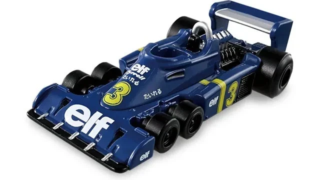 No410 ミニカー1/12 Tyrrell P34 GP Winner 1/12 TSM Tyrrell P34 #3 1976 Swedish GP Winner Resin Car Model
