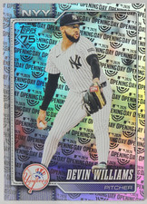 2026 Topps Series 1 Celebration Devin Williams #239 Opening Day Foil NYY Yankees