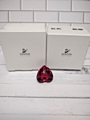 1998 Swarovski SCS Crystal Renewal Figurine ''RED HEART'' w/Original Box