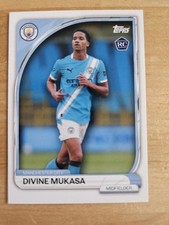2025-26 Topps Manchester City FC Collector Tin - Divine Mukasa #16 (RC)