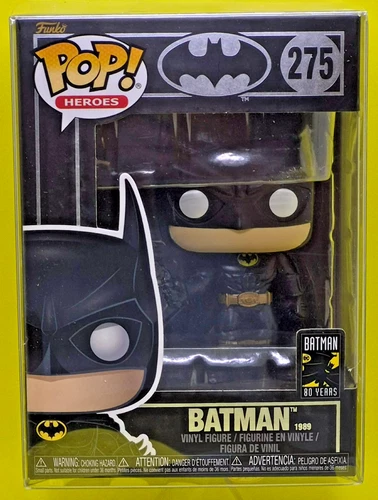 Funko Pop! DC Comics Batman (1989) 80th Anniversary Vinyl Figure #275