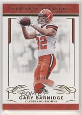 2016 Panini National Treasures Gold 31/49 Gary Barnidge #25 n8q