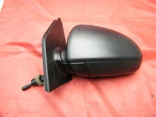 SMART CAR 451 FORTWO 07-14  NS LEFT PASSENGER BLACK MANUAL DOOR WING MIRROR AB23