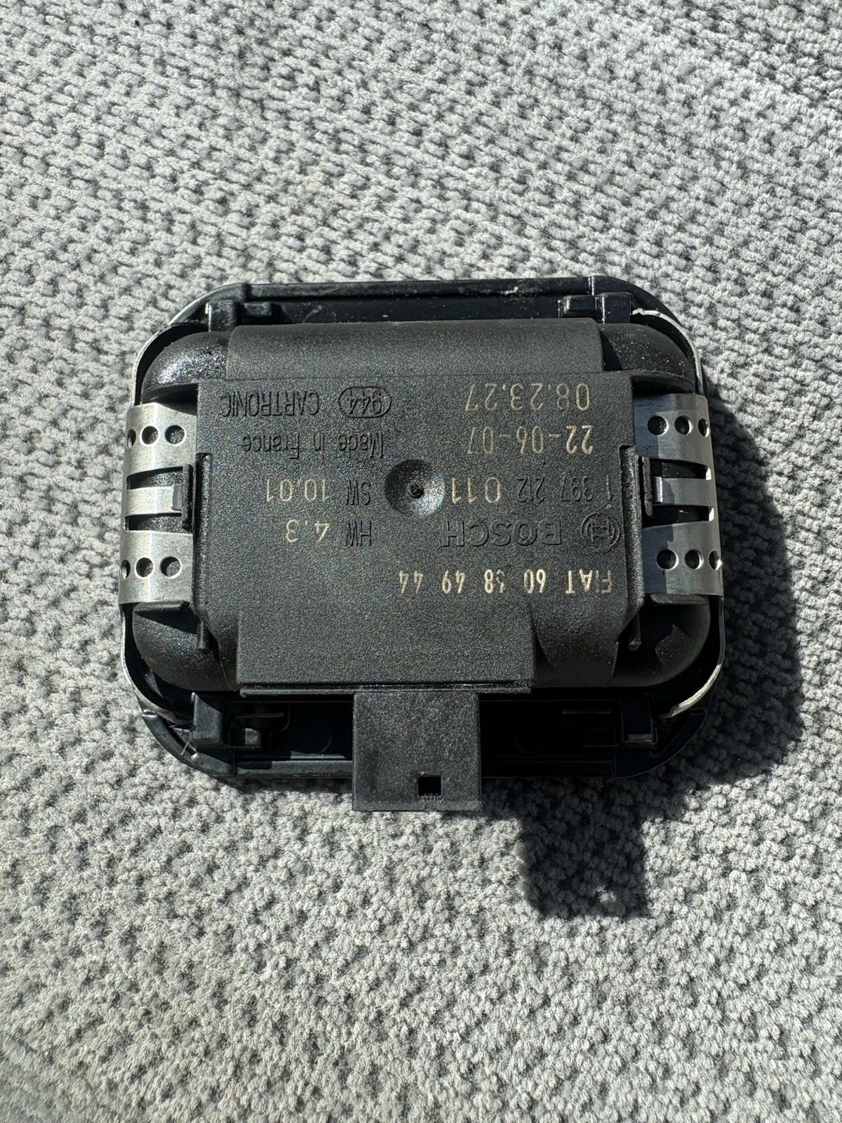 Maserati GranTurismo 2004-2019 Front Rain sensor P/N 60684944