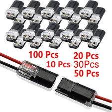 Quick Splice Wire Cable Connectors Electrical Crimp Terminals Lock Wire Splice