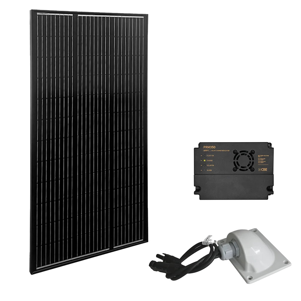 CBE 105W Solar Panel Kit – Black (215686)