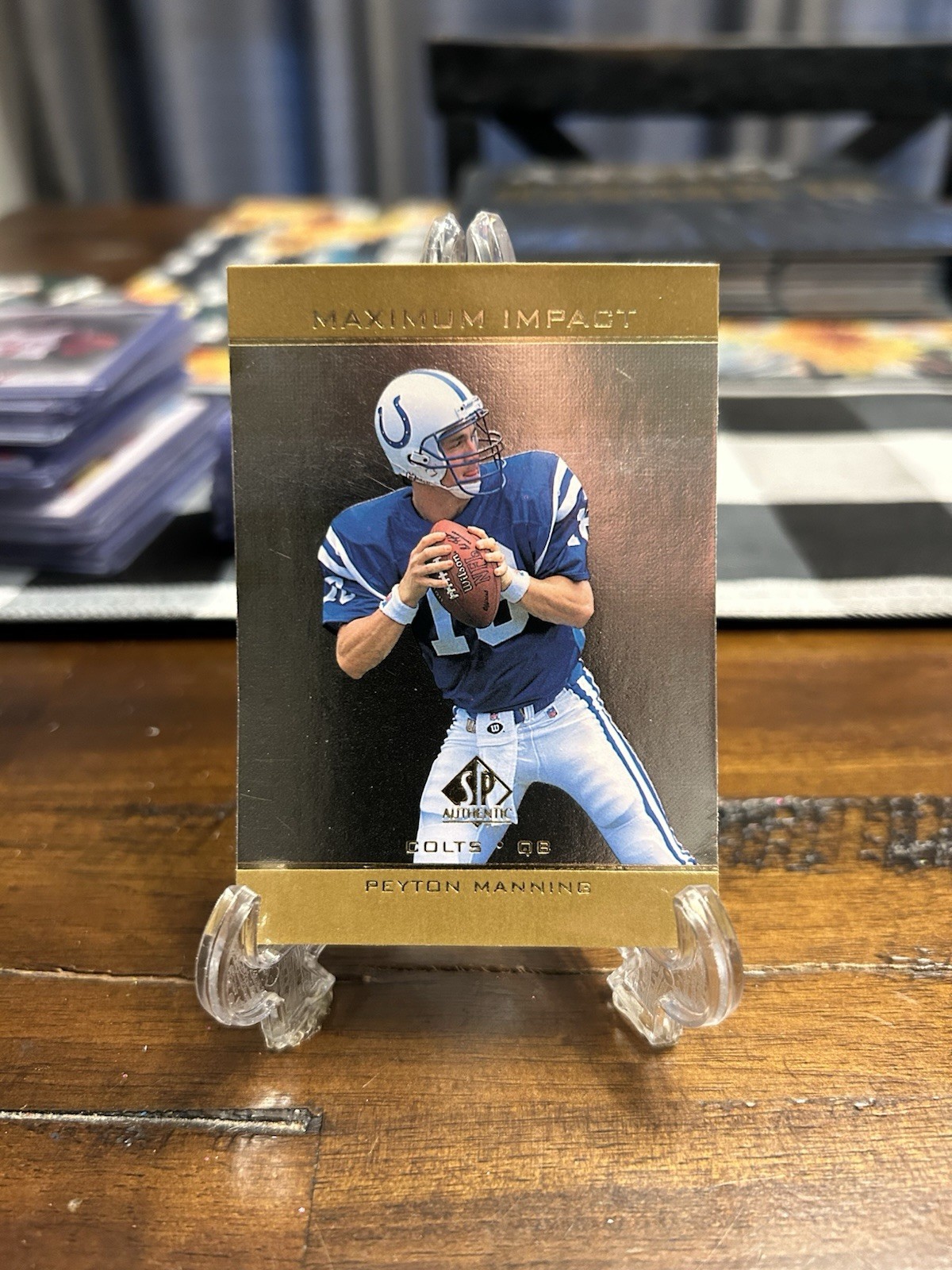 Peyton Manning 1998 Upper Deck SP Authentic Maximum Impact Rookie  #SE-11🔥