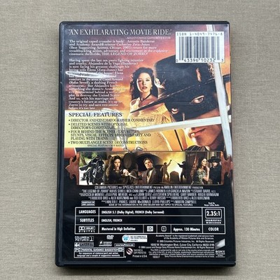 Mask & Legend of Zorro (DVD 2-Film 1998) Western Swashbuckler